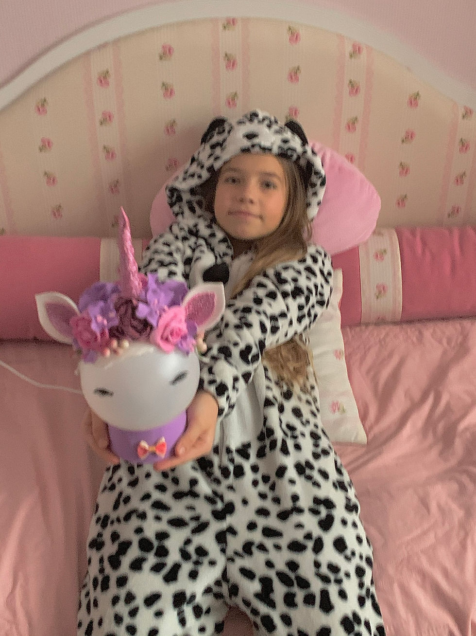 Прев'ю: Світильник у вигляді єдиноріга для дівчаток