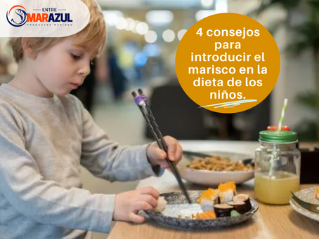 4 consejos para introducir el marisco en la dieta de los niños