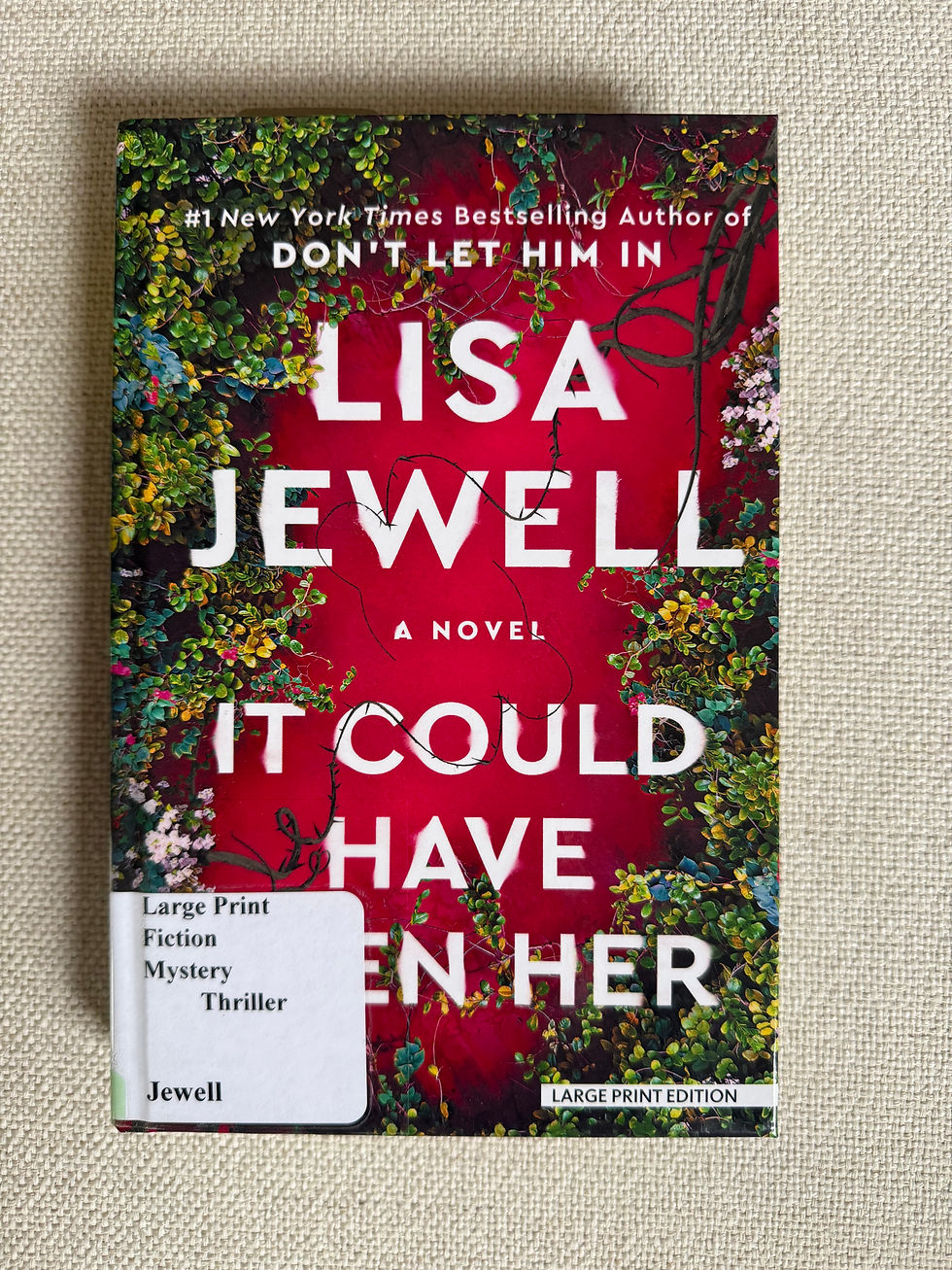 Becky's Great Book Reviews It Could Have Been Her by Lisa Jewell