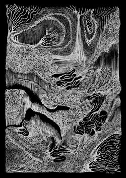 Ink on Paper - Human Souls