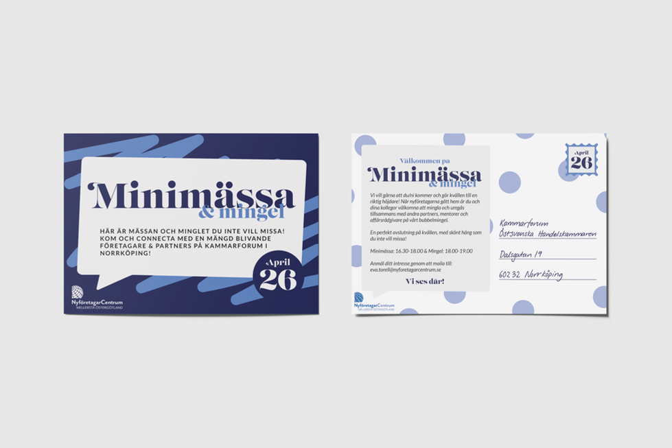 Minimässa & Mingel Invite