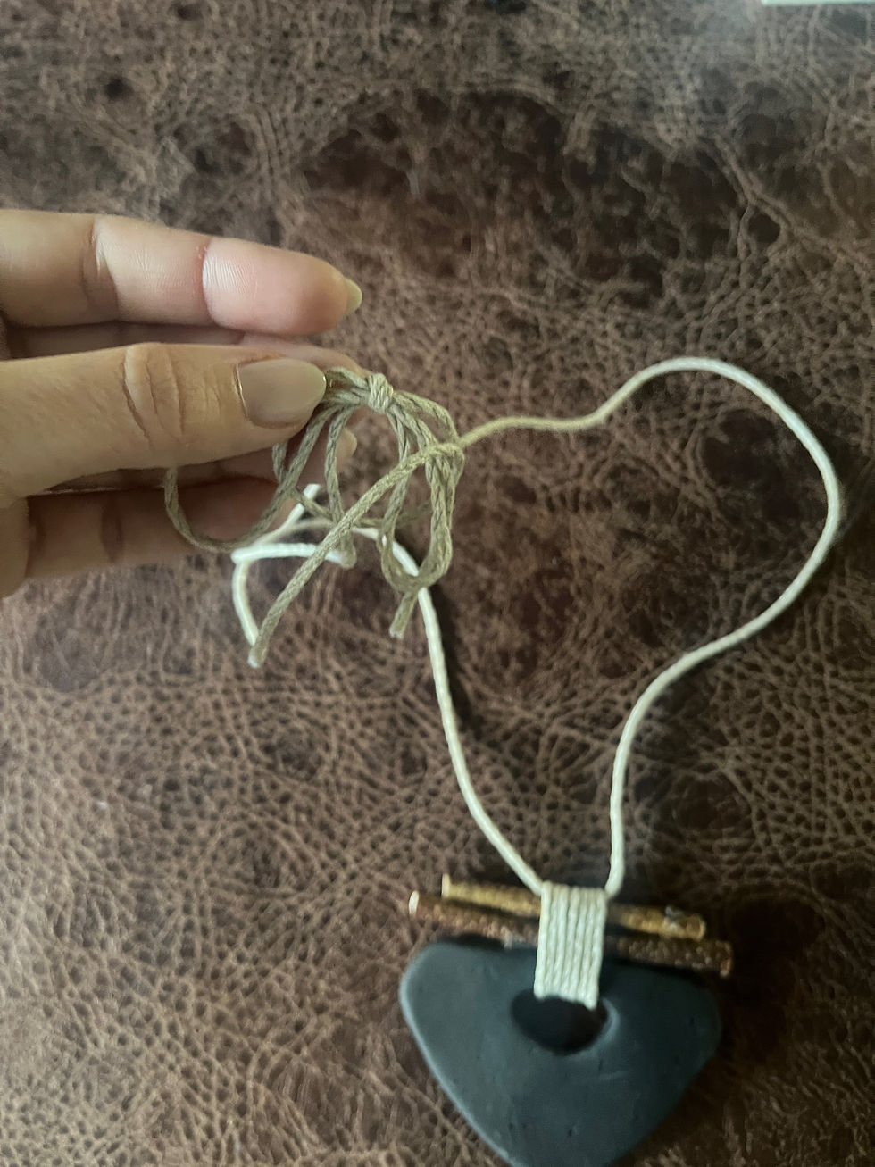 Thumbnail: Clay/Sticks 2 necklace