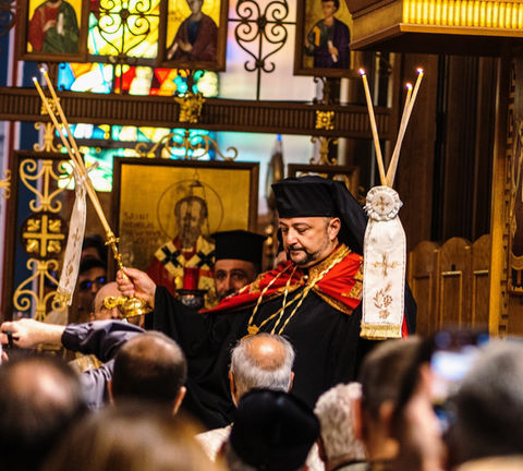 Enthronement of Greek Melkite Catholic Bishop