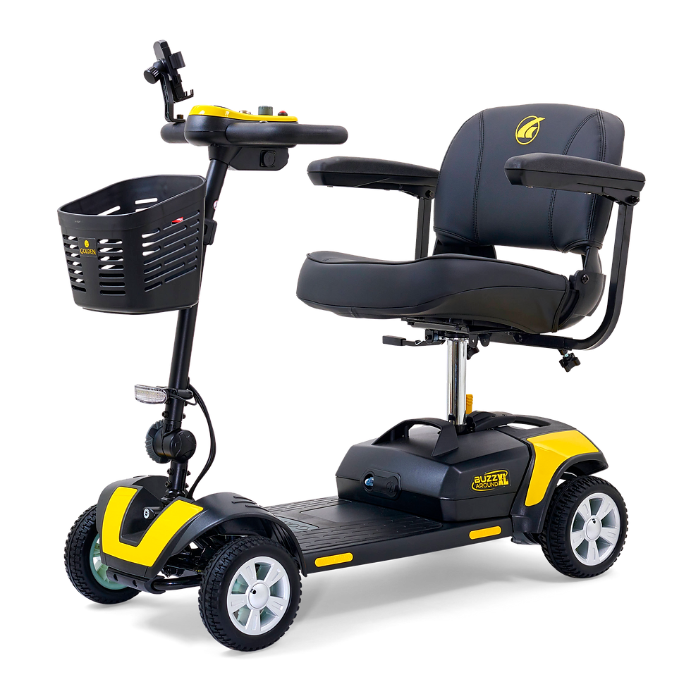 Thumbnail: Golden Buzzaround XL GB124A-STD left side yellow