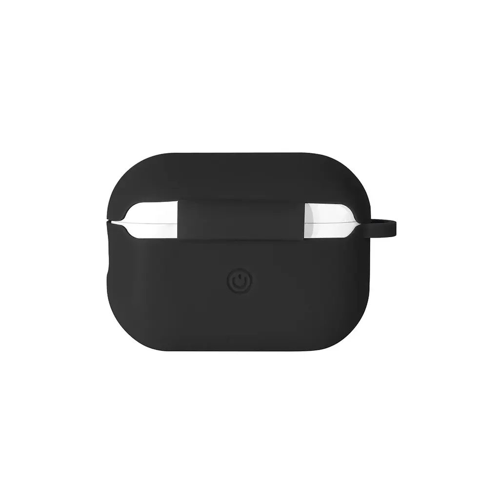 Miniatyrbild: Svart   AirPods   Skal   –   Hållbart   Skydd   mot Stötar   och   Repade   i   