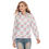 Thumbnail: All-Over Print Women's Slim Pullover Hoodie