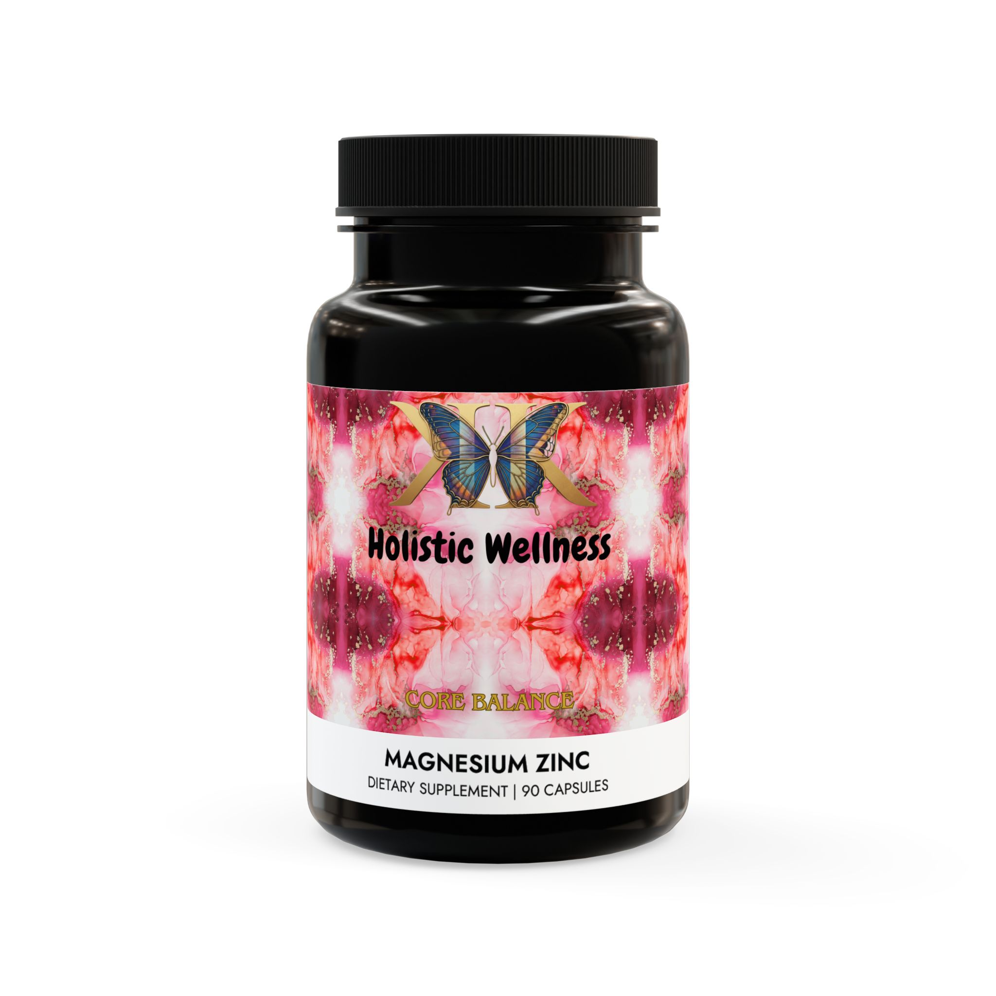 Magnesium Zinc Supplement (90 Capsules)
