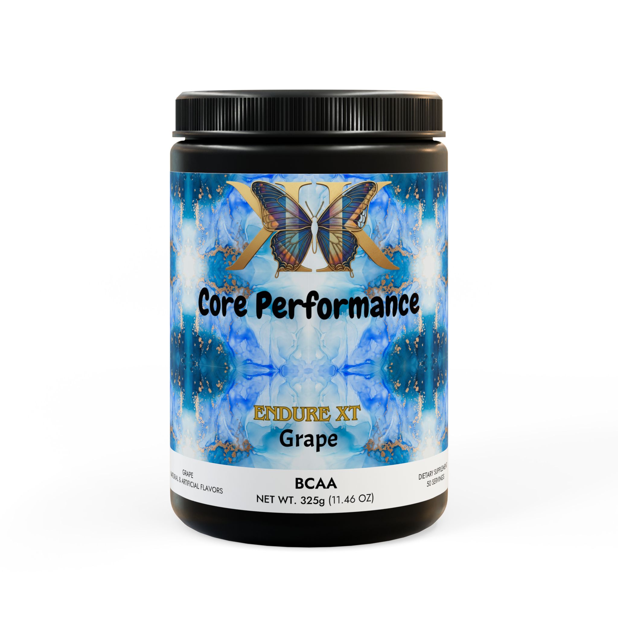 BCAA Supplement, Grape (325g, 11.46oz, 50 servings)