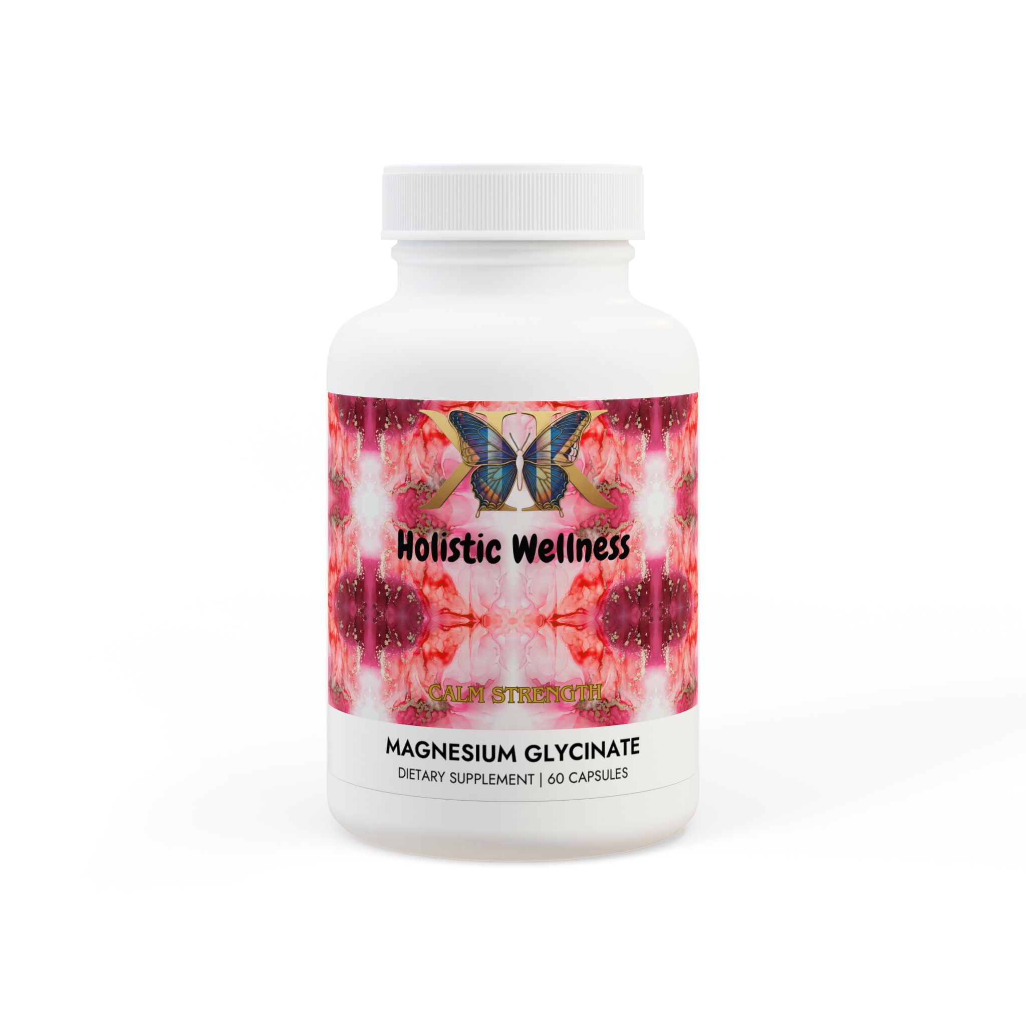 Magnesium Glycinate Supplement (60 Capsules)