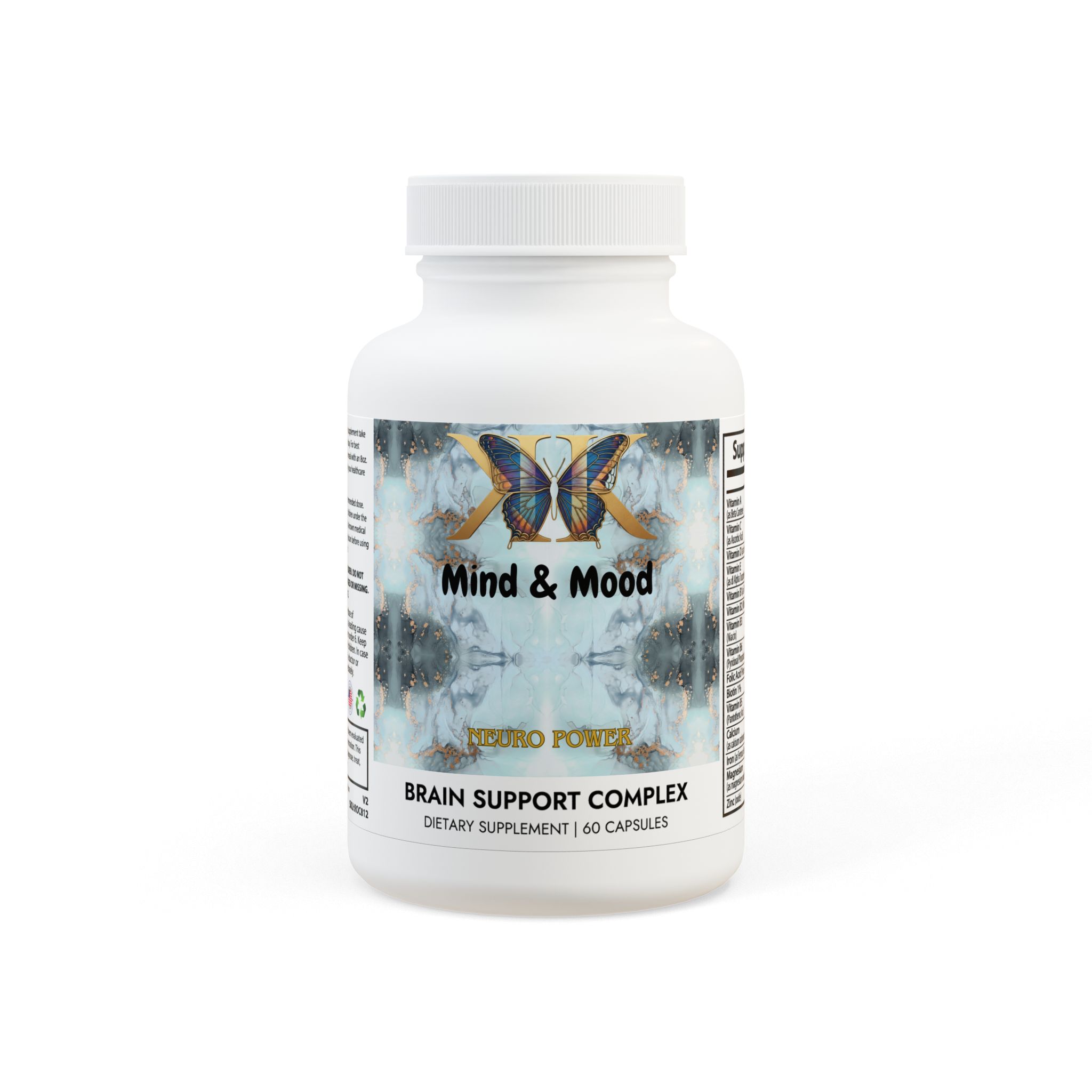 Brain Support Complex Supplement (60 Capsules)