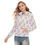 Thumbnail: All-Over Print Women's Slim Pullover Hoodie