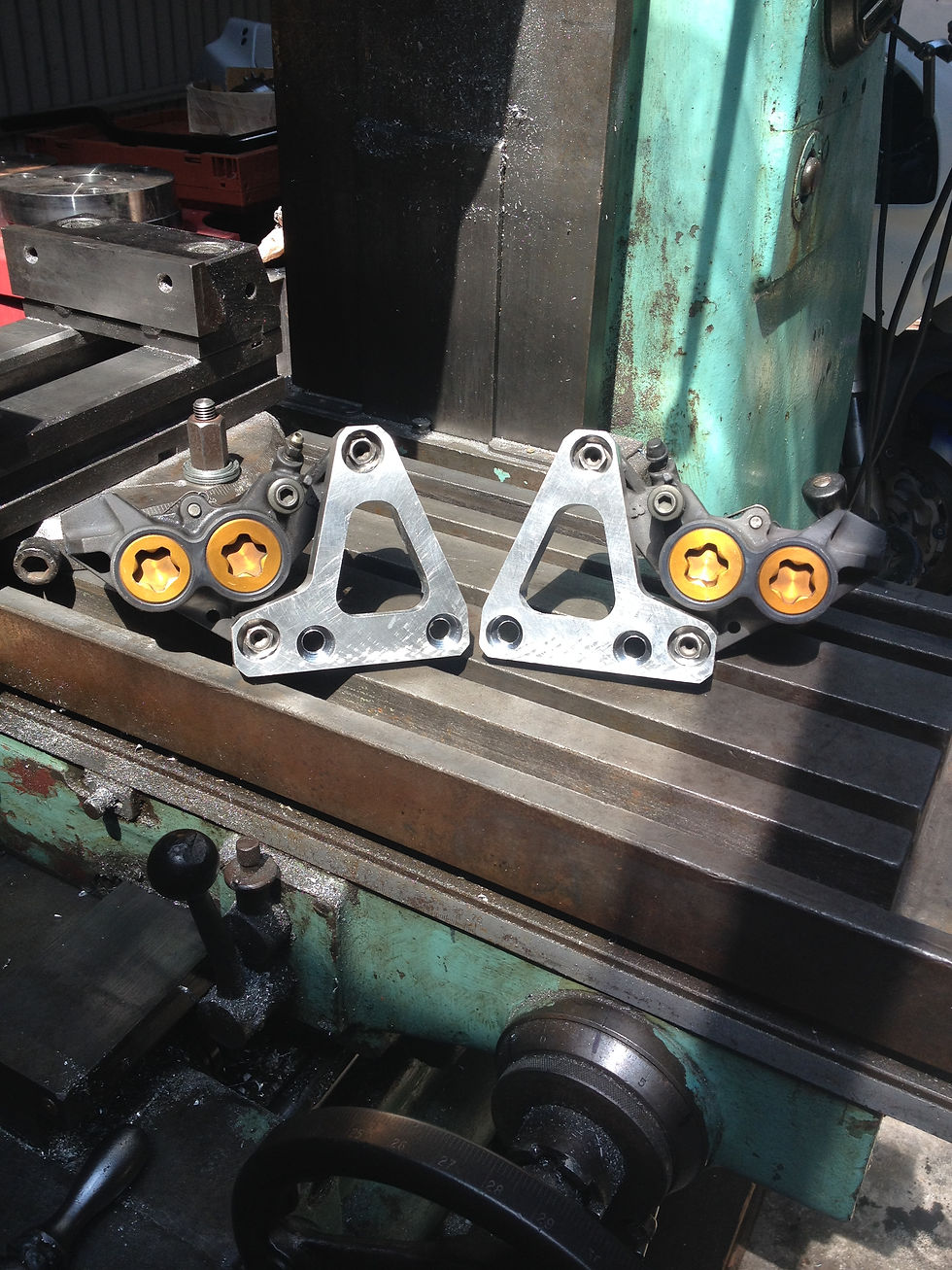 Platine étrier ISR-GSXR K1 à K3