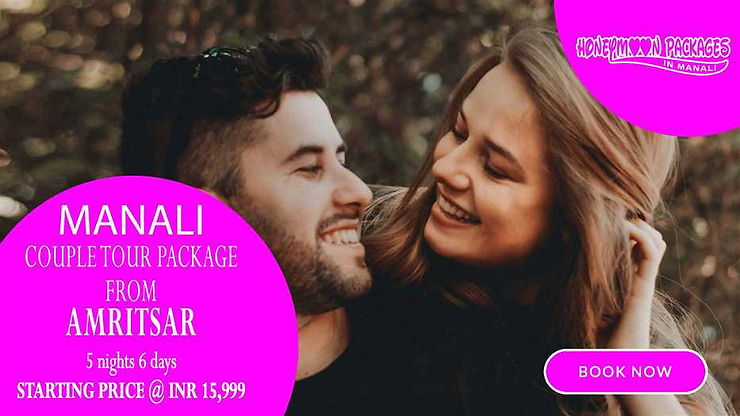 Manali tour package from Amritsar