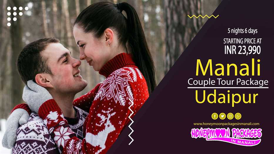 Manali tour package from Udaipur