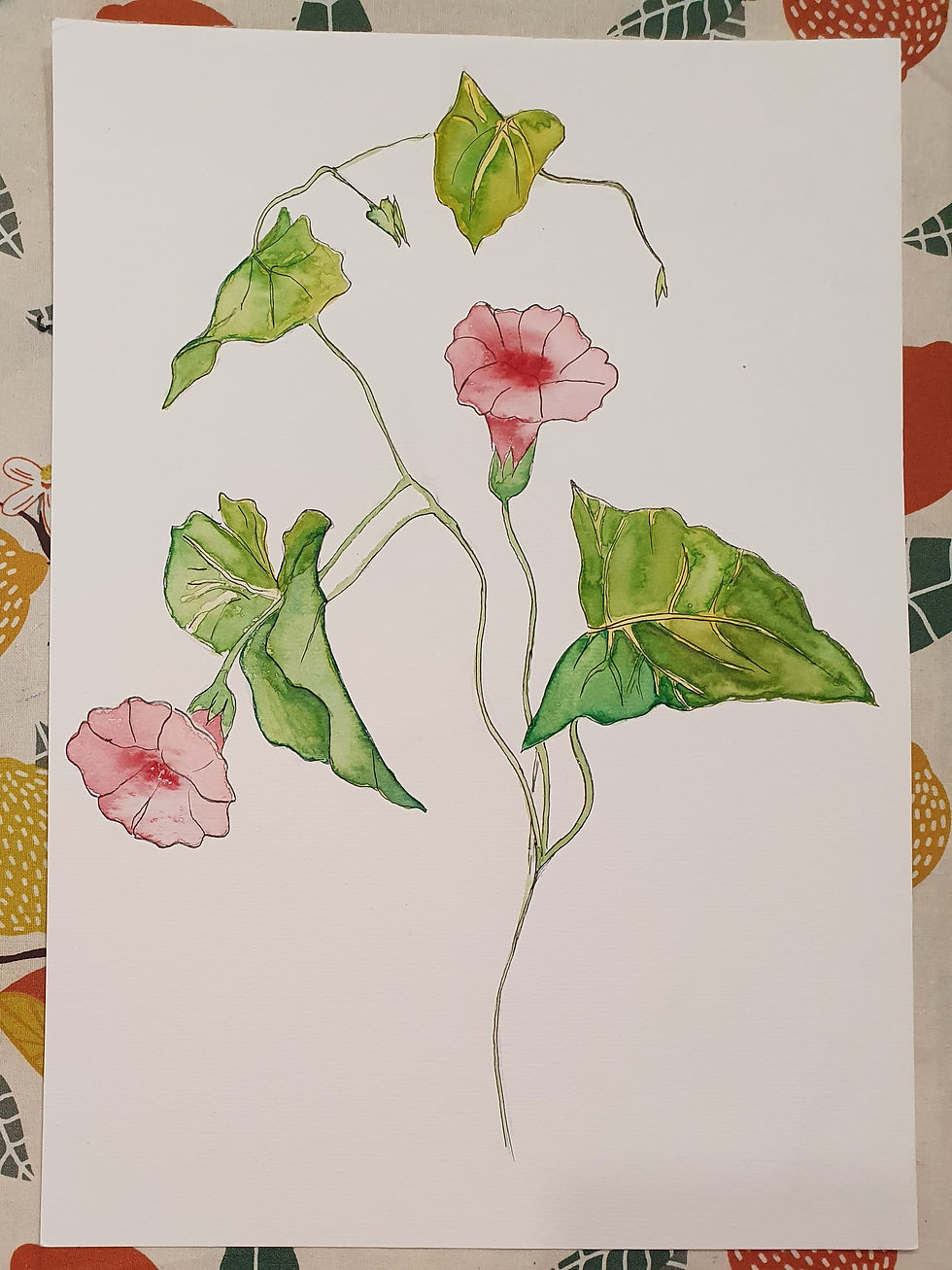 Miniature : Goûter créatif - herbier aquarellé