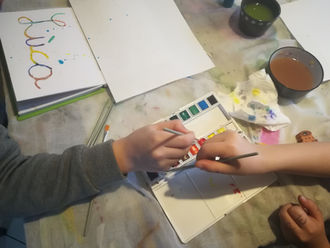 Nouvel atelier : le carnet de croquis fait main (partie 2)