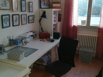 Dans mon atelier...