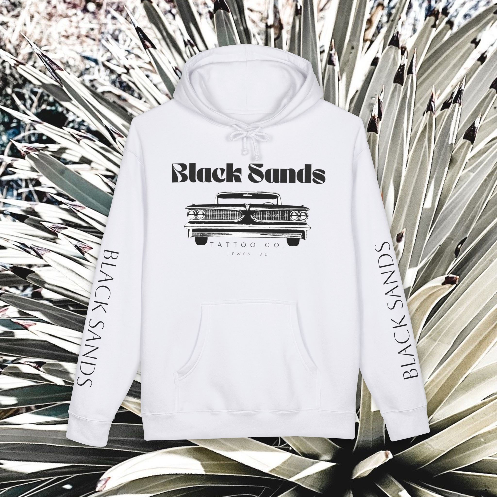 Black Sands Tattoo Co. Hoodie Sleeve Print