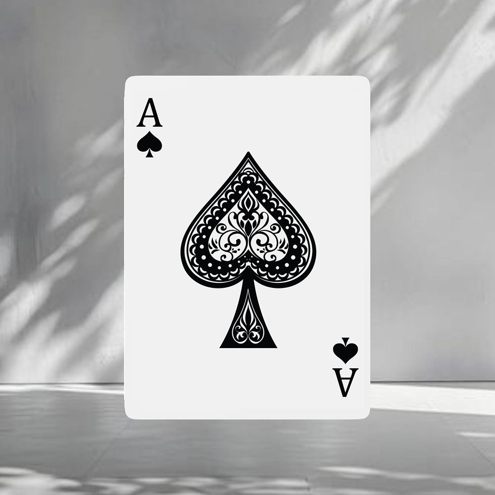 Thumbnail: Black Sands Tattoo Co. 62' Grand Prix Poker Playing Cards 