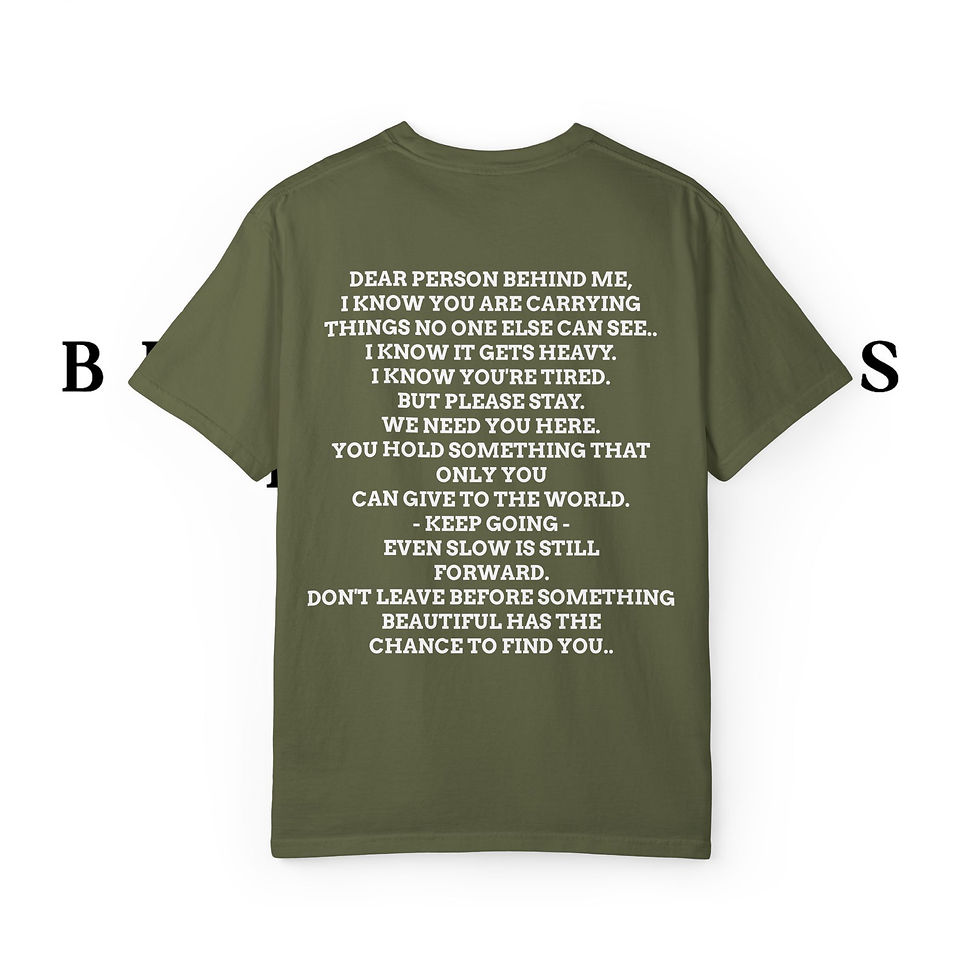 Thumbnail: "PLEASE STAY" - BLACK SANDS TATTOO CO. T SHIRT