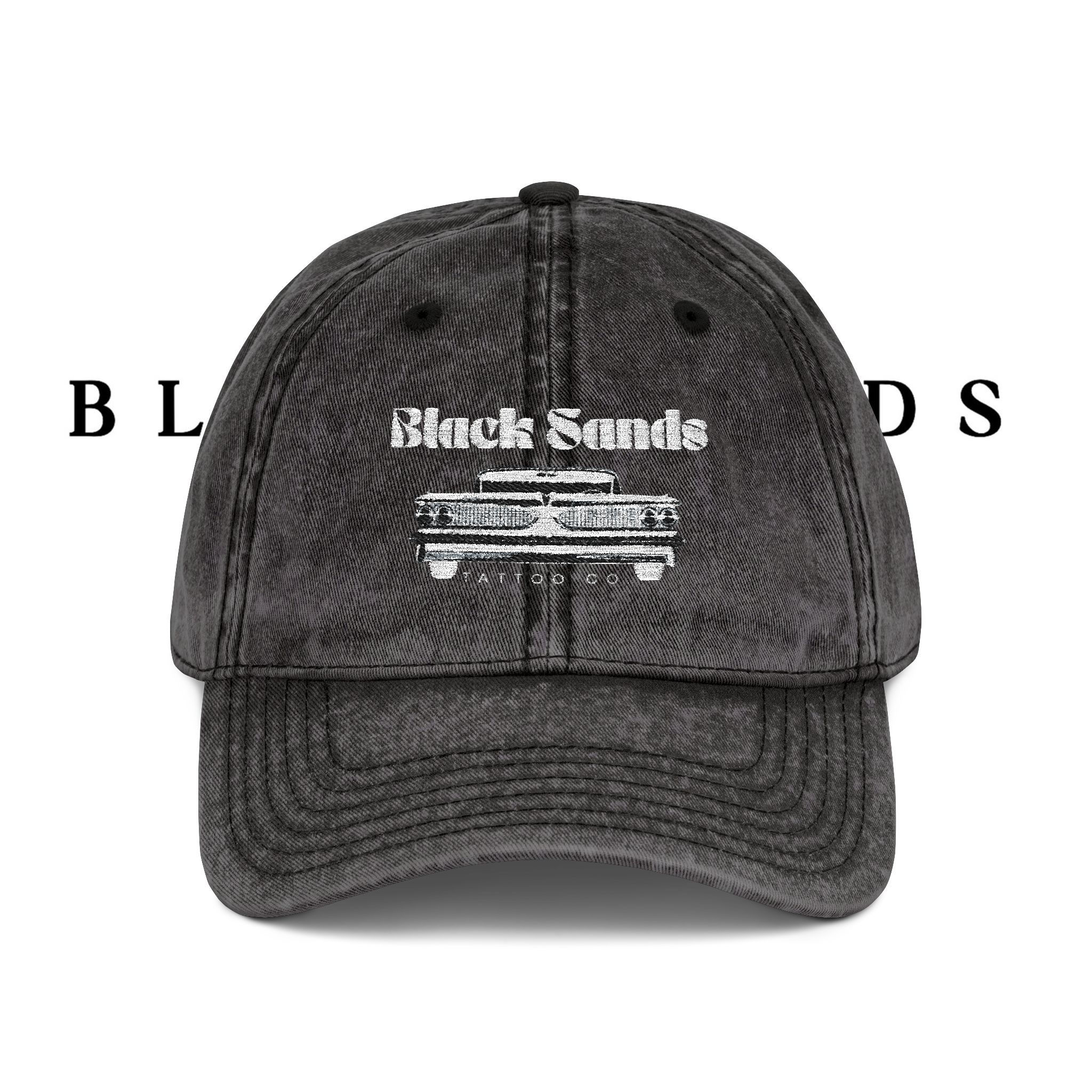 Black Sands Tattoo Co. Vintage Embroidered Cap