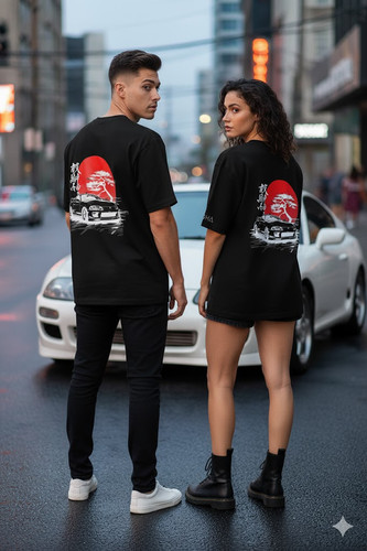 SUKALA オープンネックtee Mセット Supra Black oversized tshirt | Vakaadha