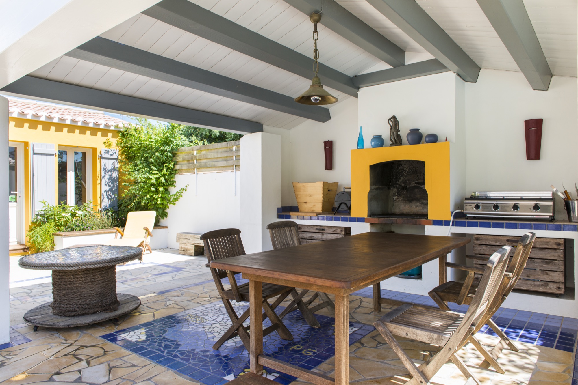 Awning on the terrace