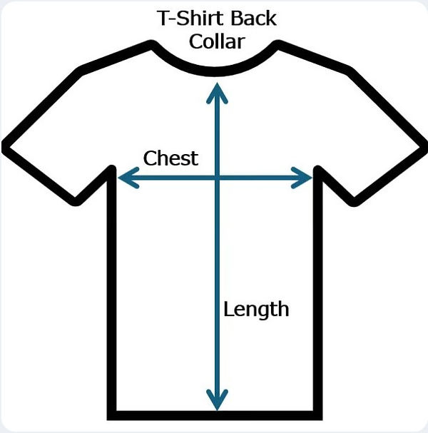 tshirt sizing how to measure