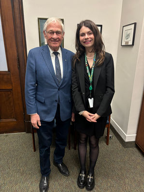 1st MPP Placement: Eve and MPP Ernie Hardeman