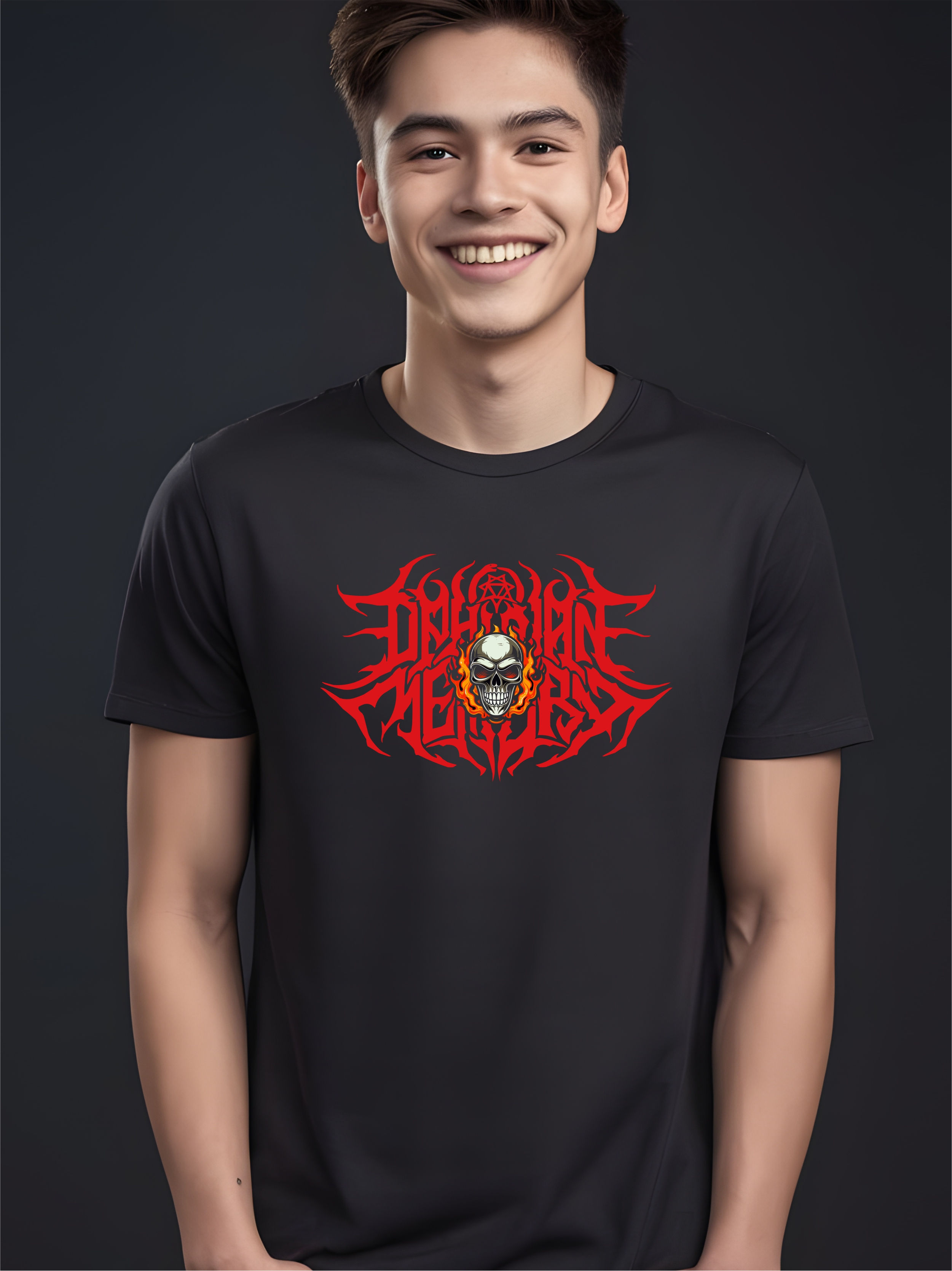 Ophidian Memory - Black, Round Neck - Musical T-Shirt - Front View