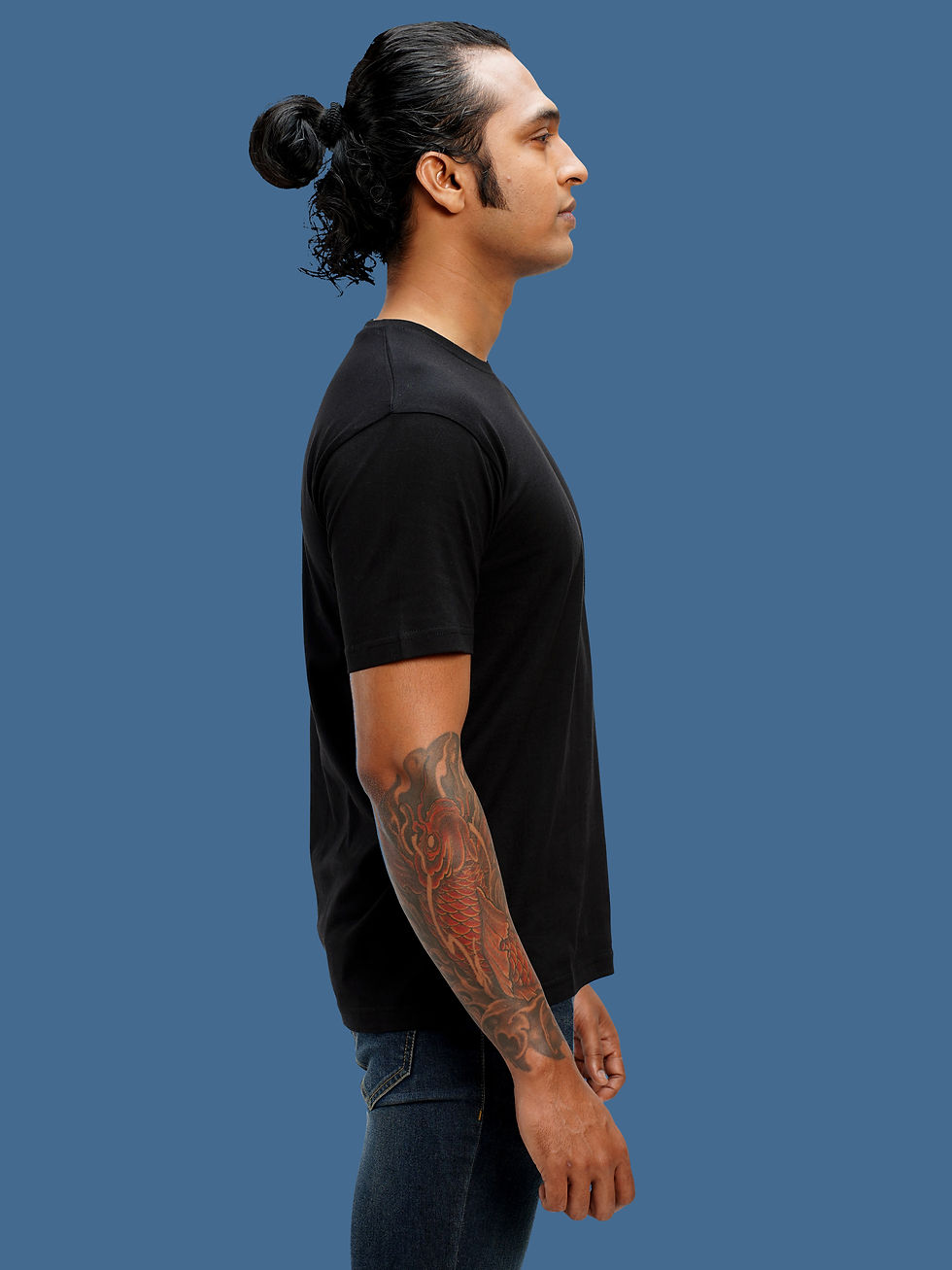 Thumbnail: BIKEADDICTION BIKER T-SHIRT SIDE