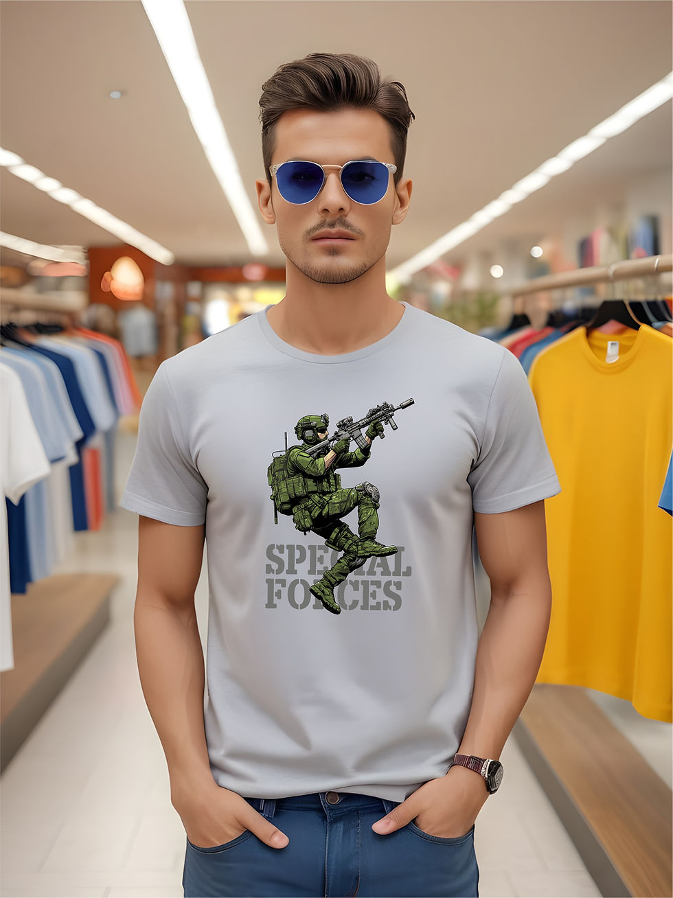 Thumbnail: SPECIAL FORCES - ARMY THEME T-SHIRT