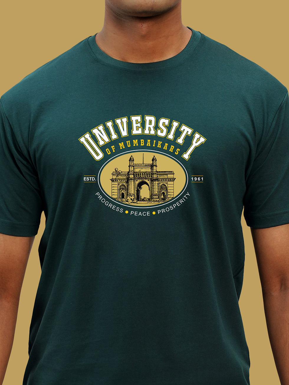 Thumbnail: UNIVERSITY OF MUMBAIKARS - CAMPUS WEAR T-SHIRT