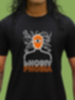 PHOBIA - NEGATIVITY T-SHIRT FRONT ZOOM