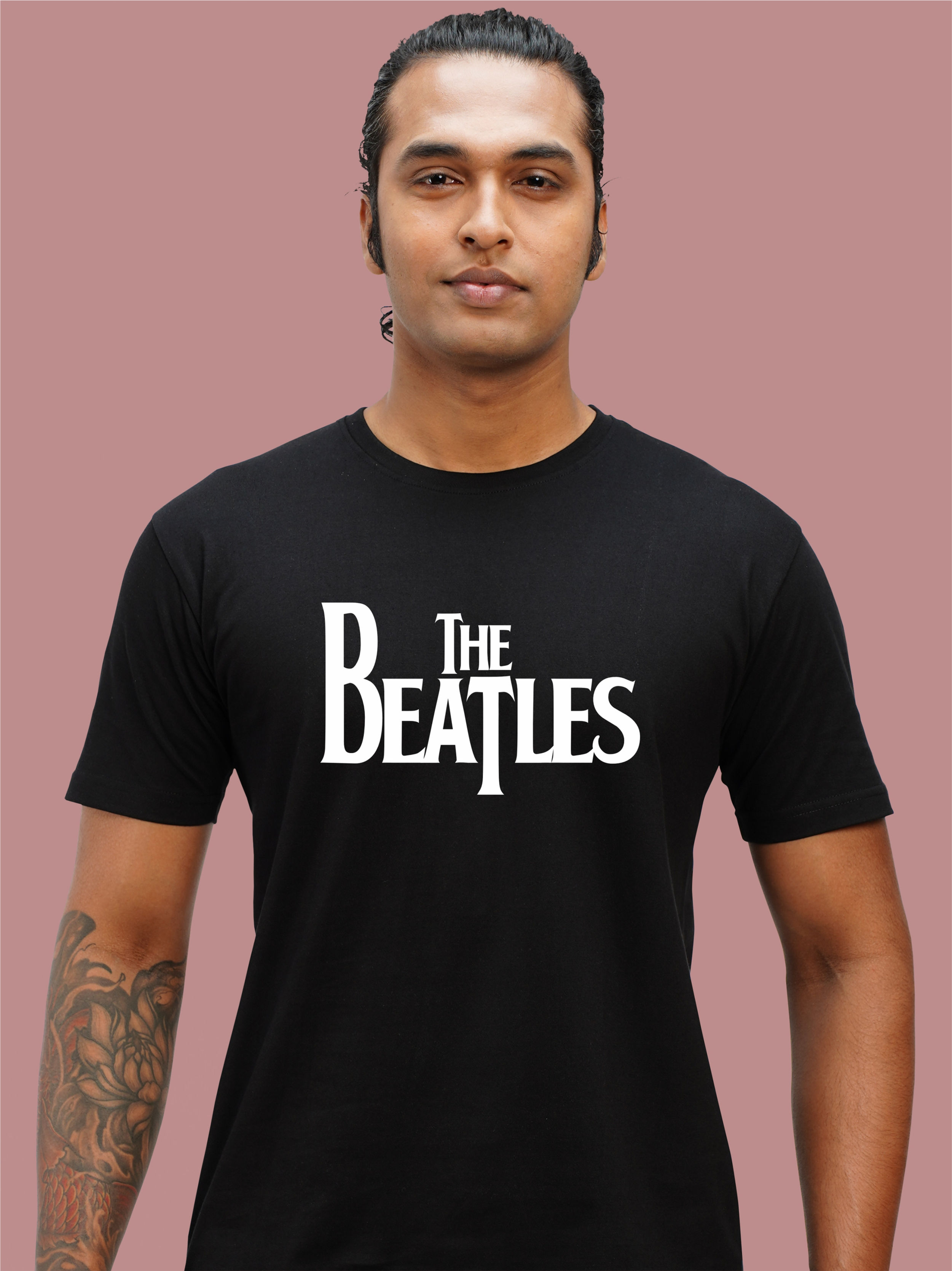 THE BEATLES - MUSICAL T-SHIRT
