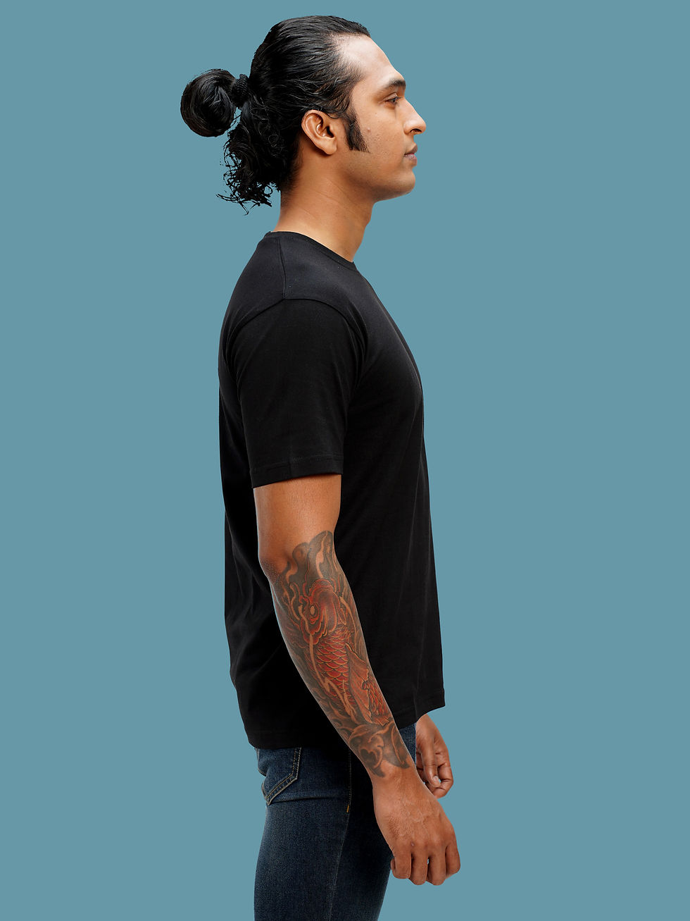 Thumbnail: ADDICTED TO SPEED BIKER T-SHIRT SIDE