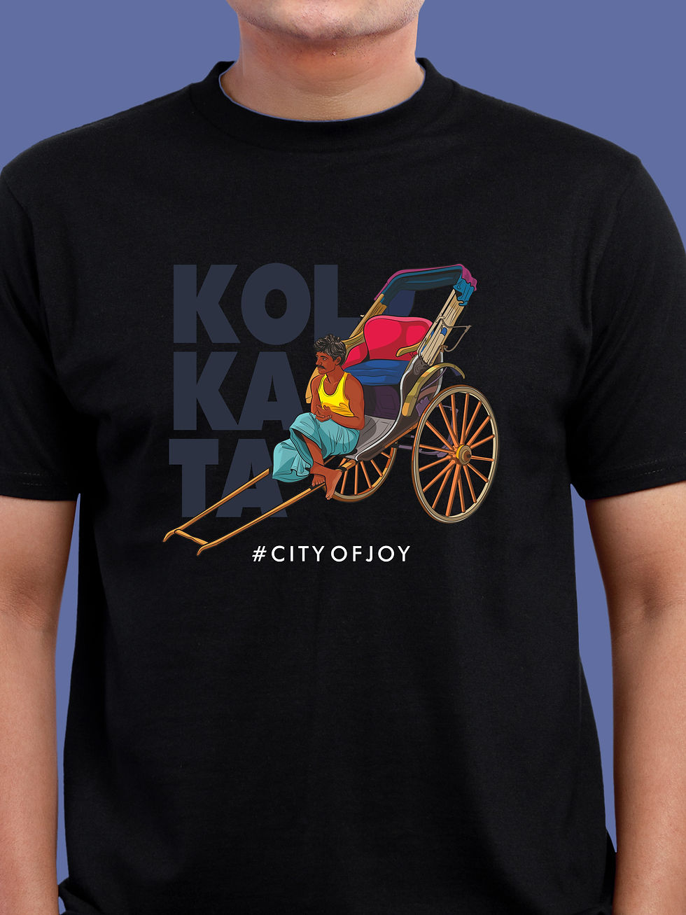 KOLKATA - AWESOME T-SHIRT FRONT ZOOM