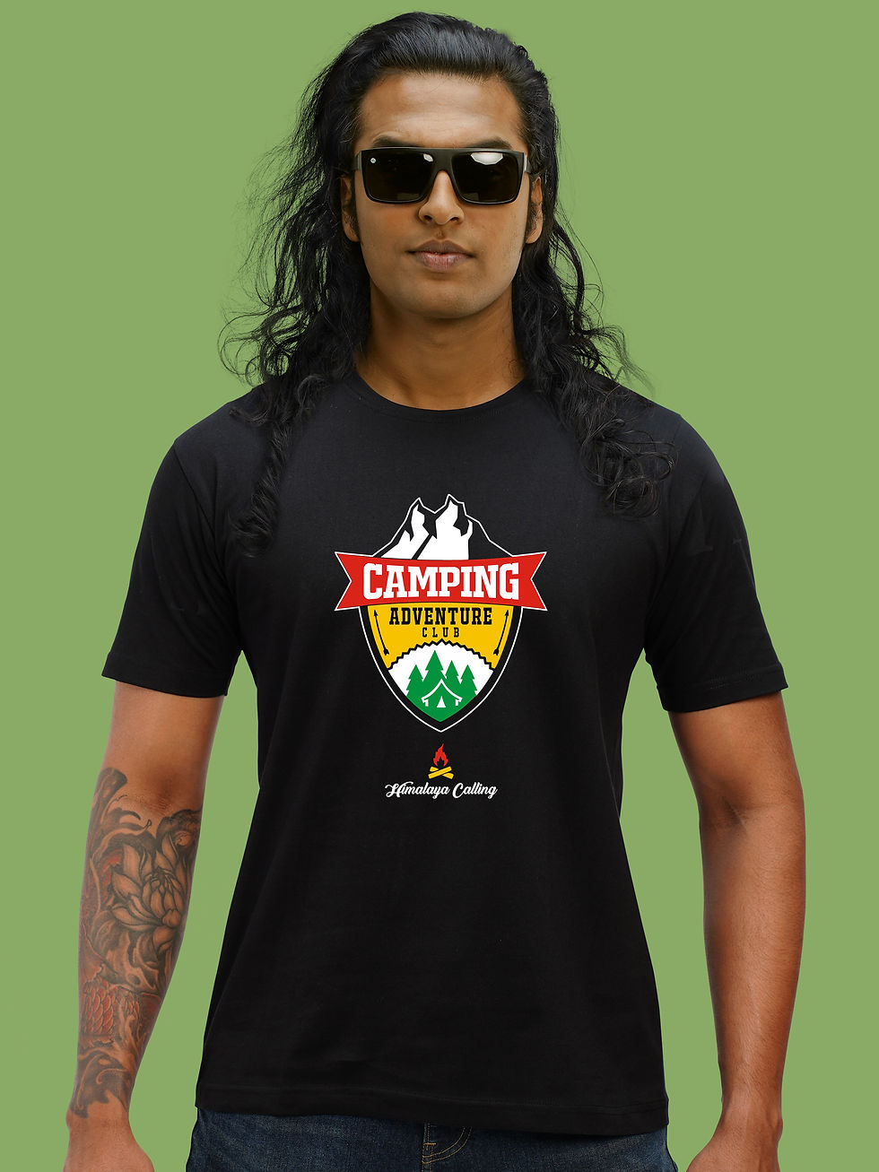 CAMPING - ADVENTURE T-SHIRT FRONT