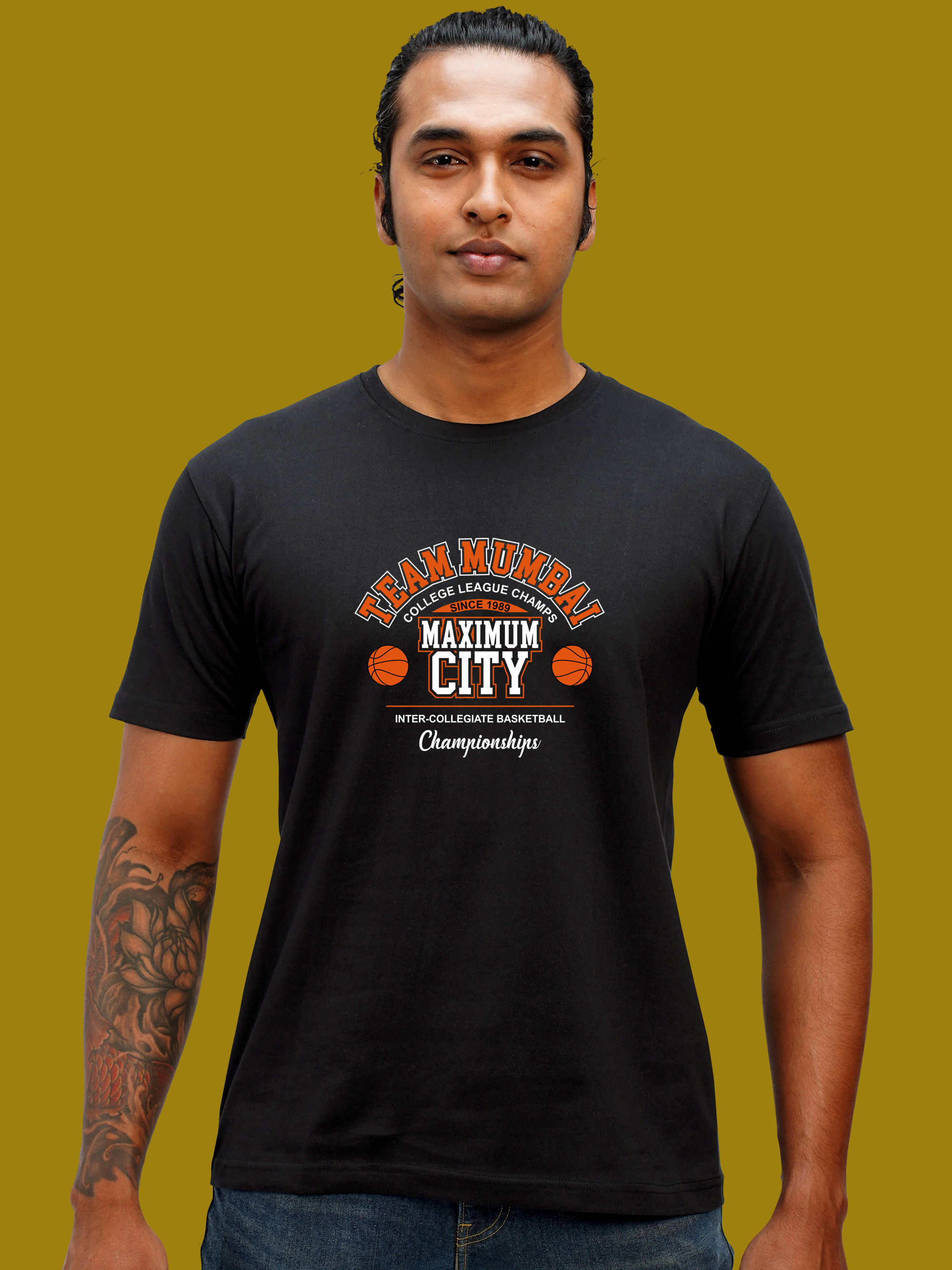 TEAM MUMBAI - CAMPUS WEAR T-SHIRT FRONT