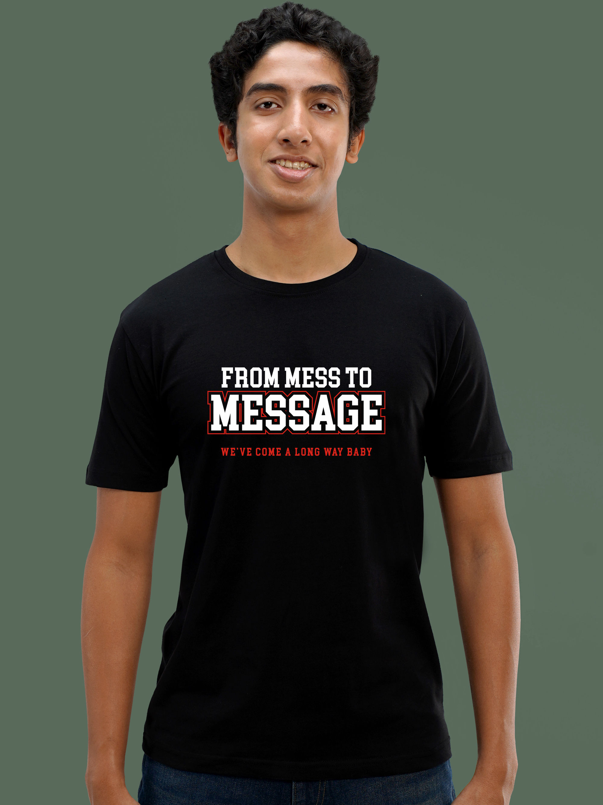 MESS TO MESSAGE - RECOVERY T-SHIRT FRONT