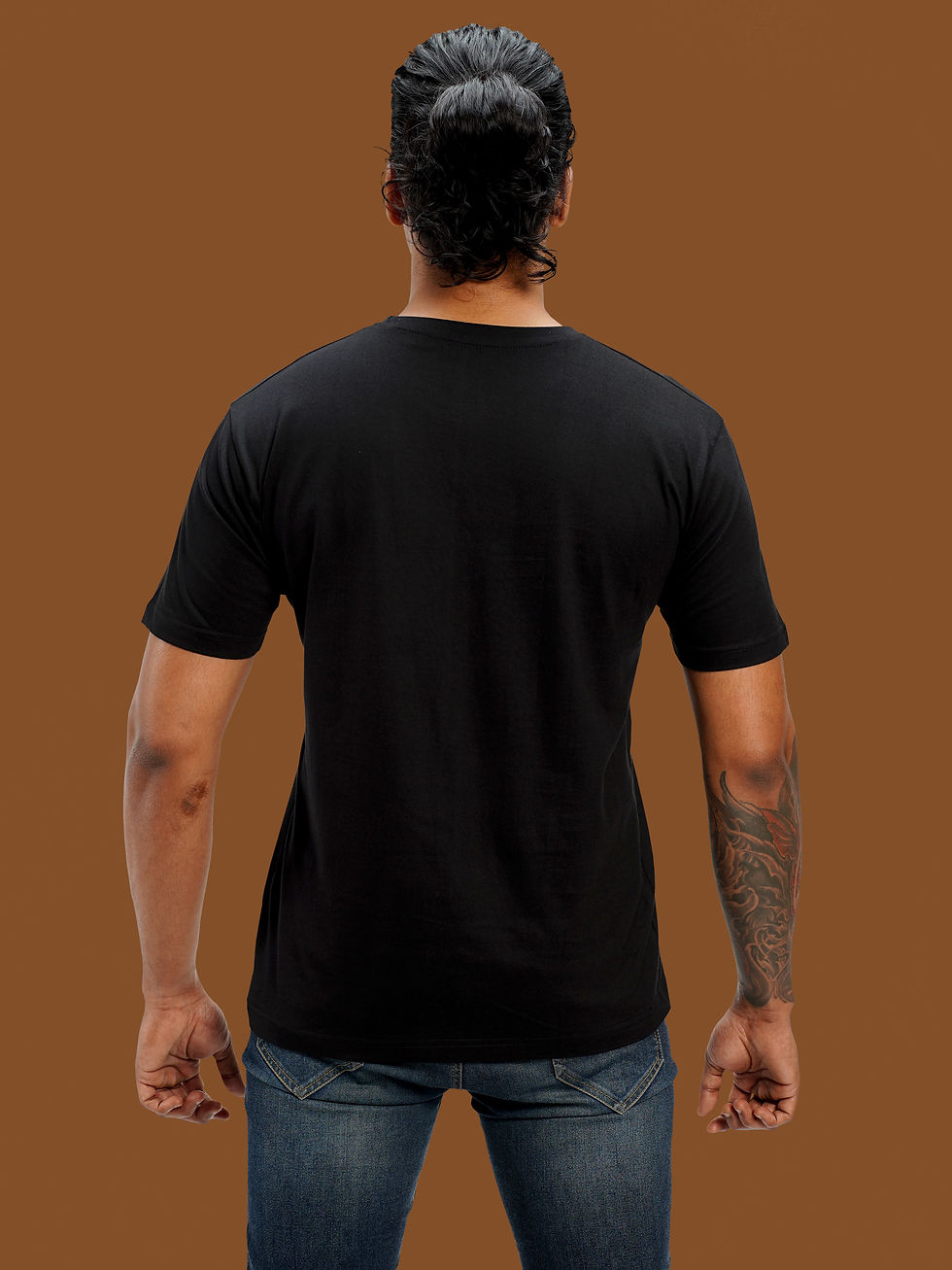 Thumbnail: HARLEY THEMED BIKER T-SHIRT BACK
