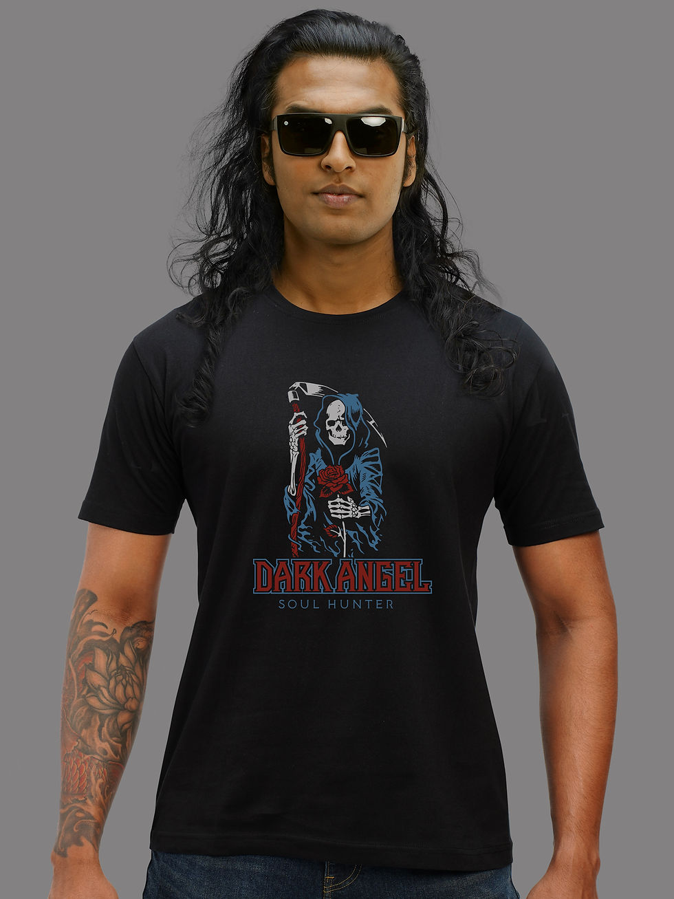 GRIM REAPER - NEGATIVITY T-SHIRT FRONT