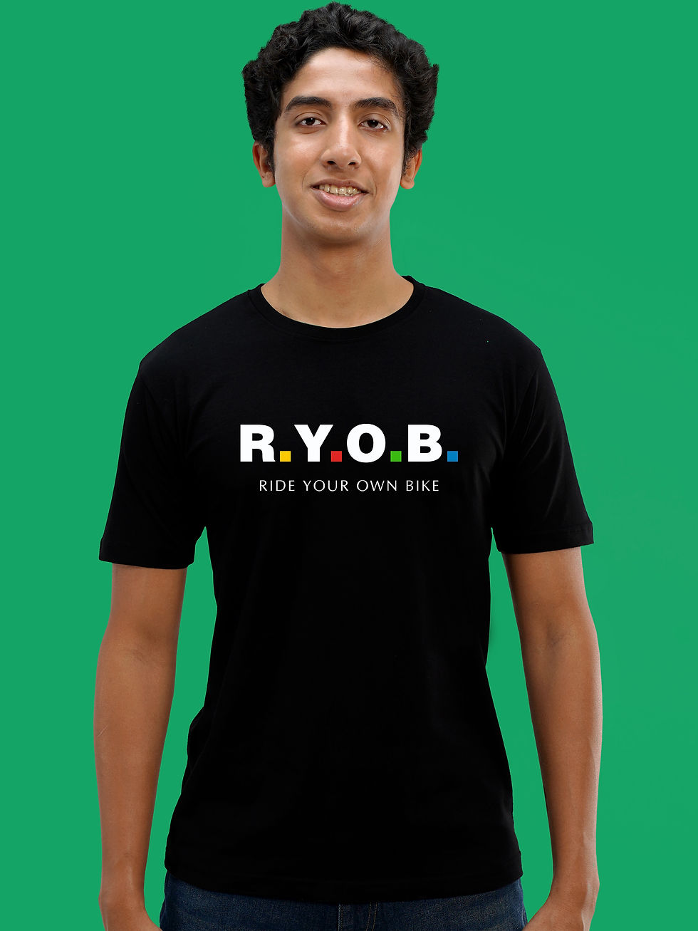 R.Y.O.B. - BIKER T-SHIRT FRONT