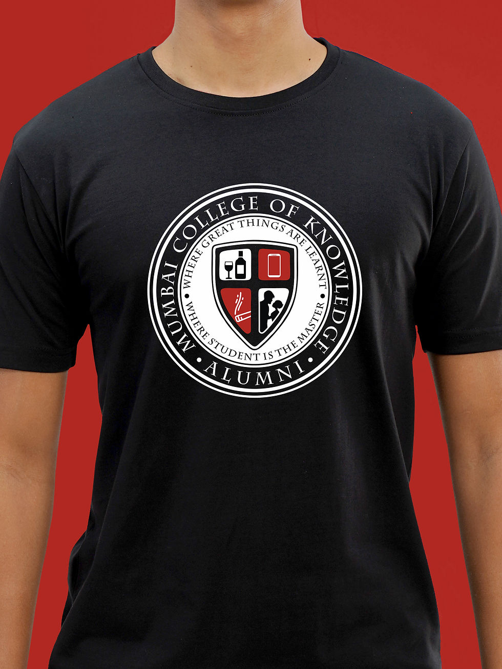 ALUMNI - CAMPUS WEAR T-SHIRT FRONT ZOOM