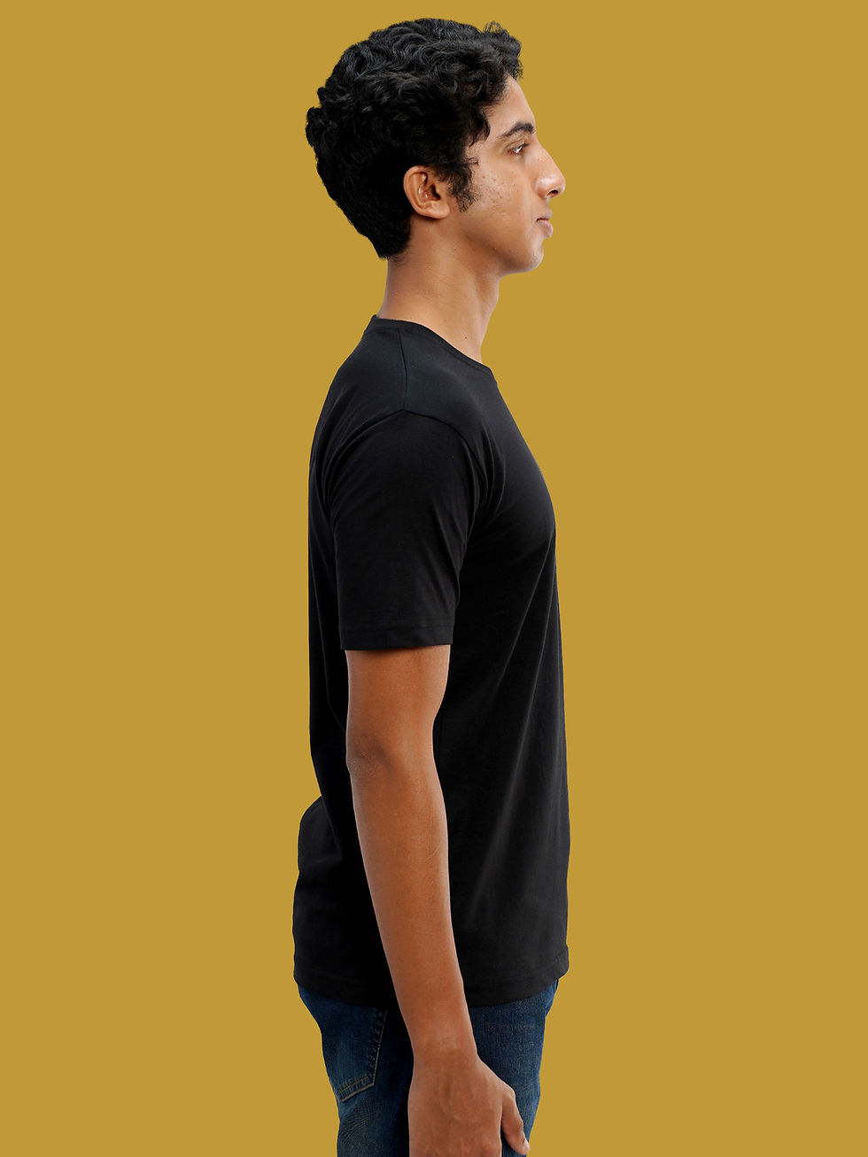Thumbnail: TYPOGRAPHIC BIKER T-SHIRT SIDE