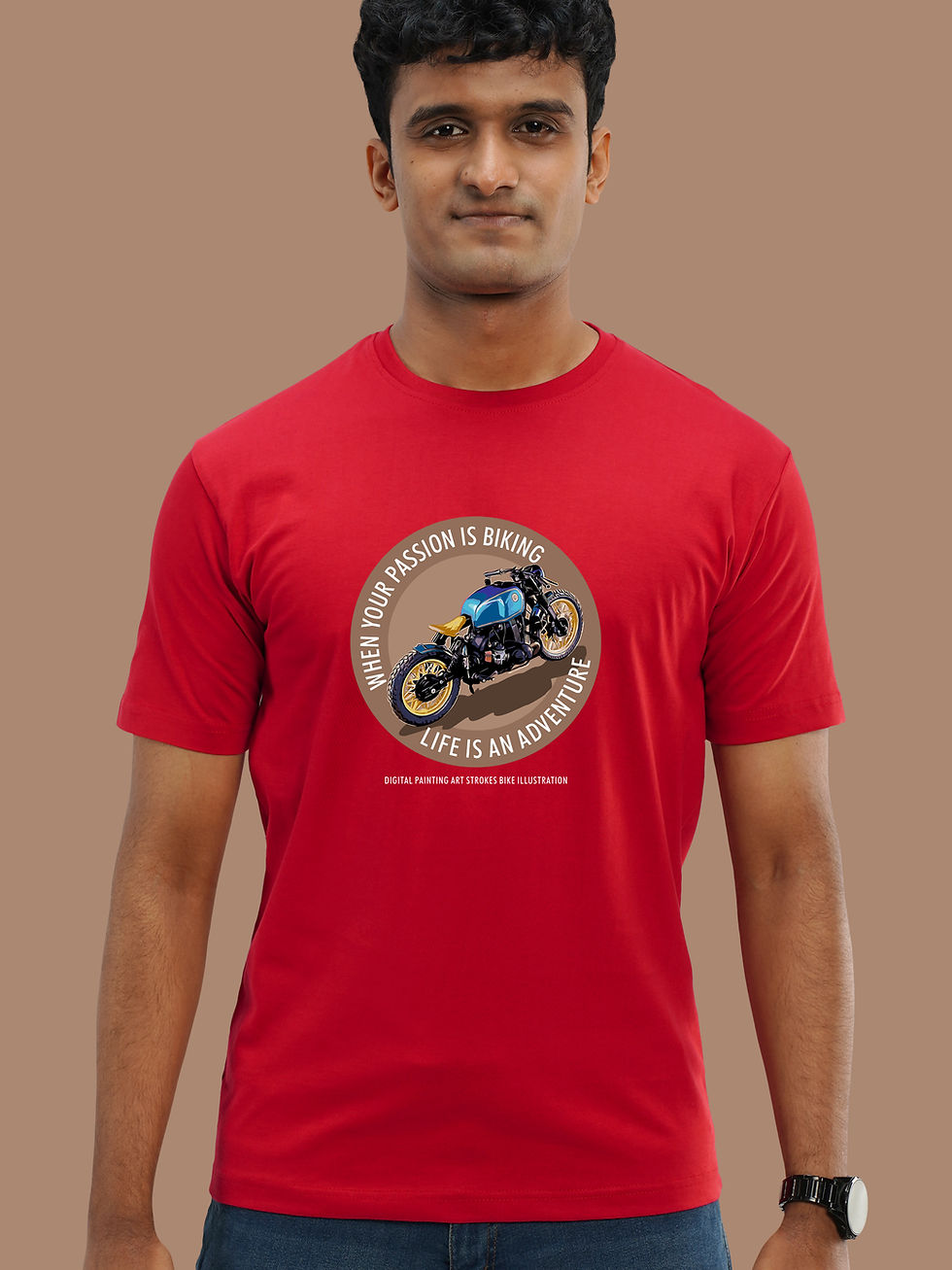 Thumbnail: PASSION BIKER T-SHIRT