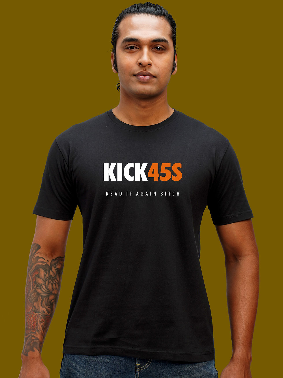 KICK45 - CAMPUS WEAR T-SHIRT FRONT