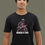 Thumbnail: Rough it Out - Black Biker T-Shirt - Front