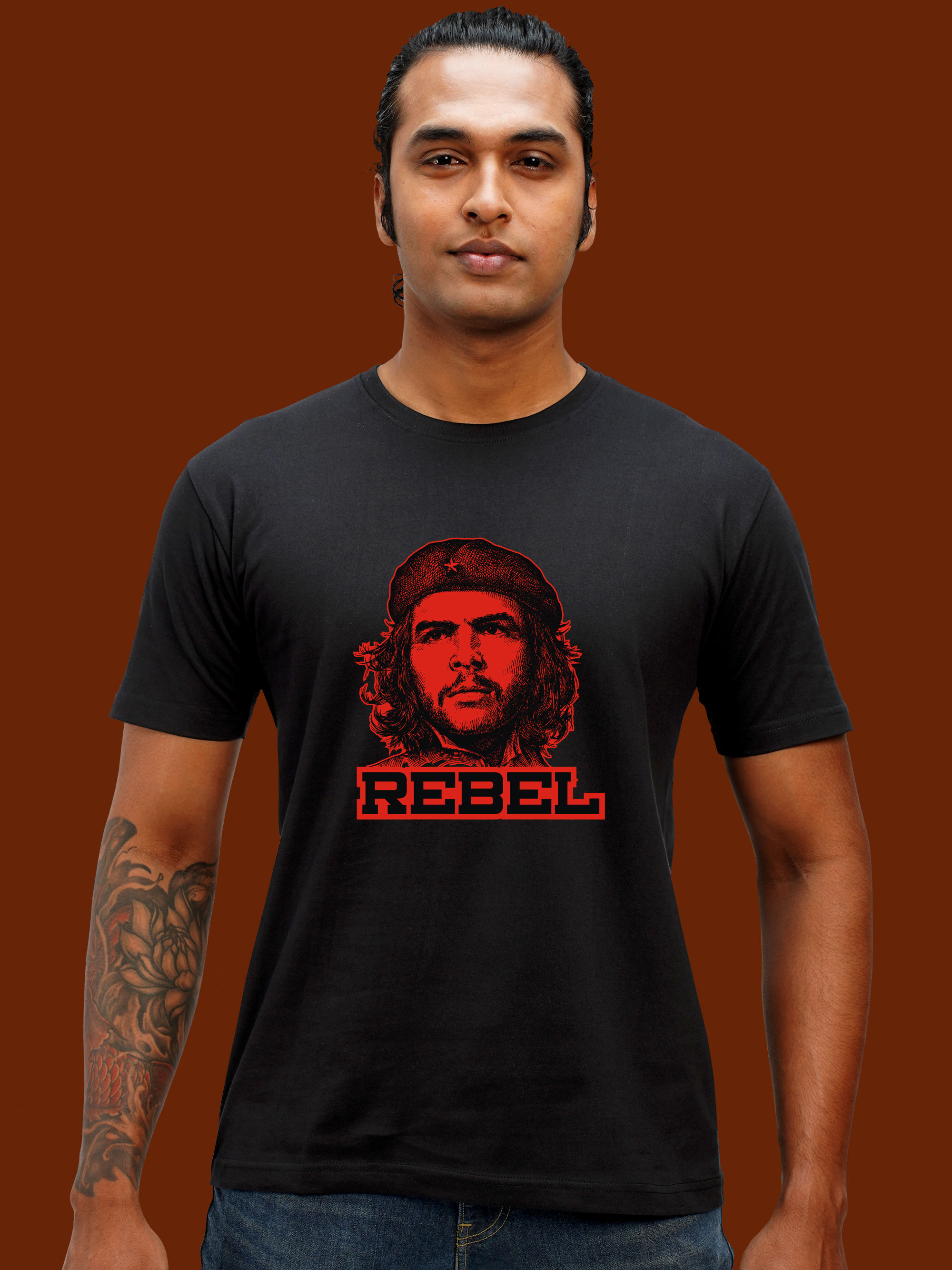 REBEL - CAMPUS WEAR T-SHIRT FRONT
