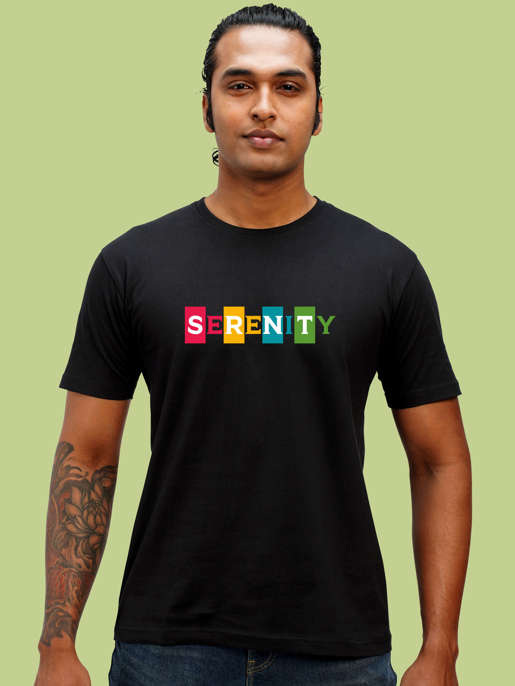 SERENITY - RECOVERY T-SHIRT FRONT